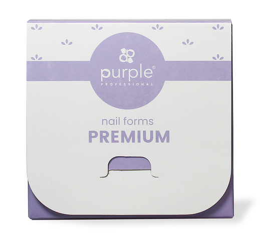 Box Premium Nail Forms - Pipa Cosmetics Purple Professional®