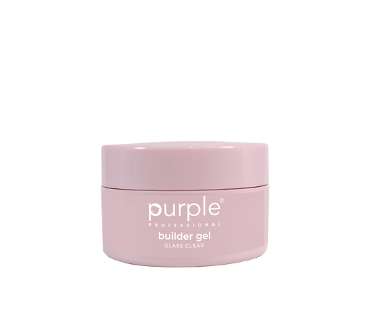 Builder Gel Glass Clear - Pipa Cosmetics Purple Professional®