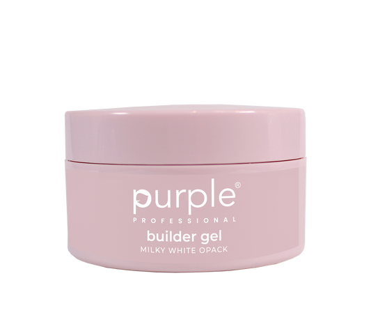 Builder Gel Milky White Opack - Pipa Cosmetics Purple Professional®