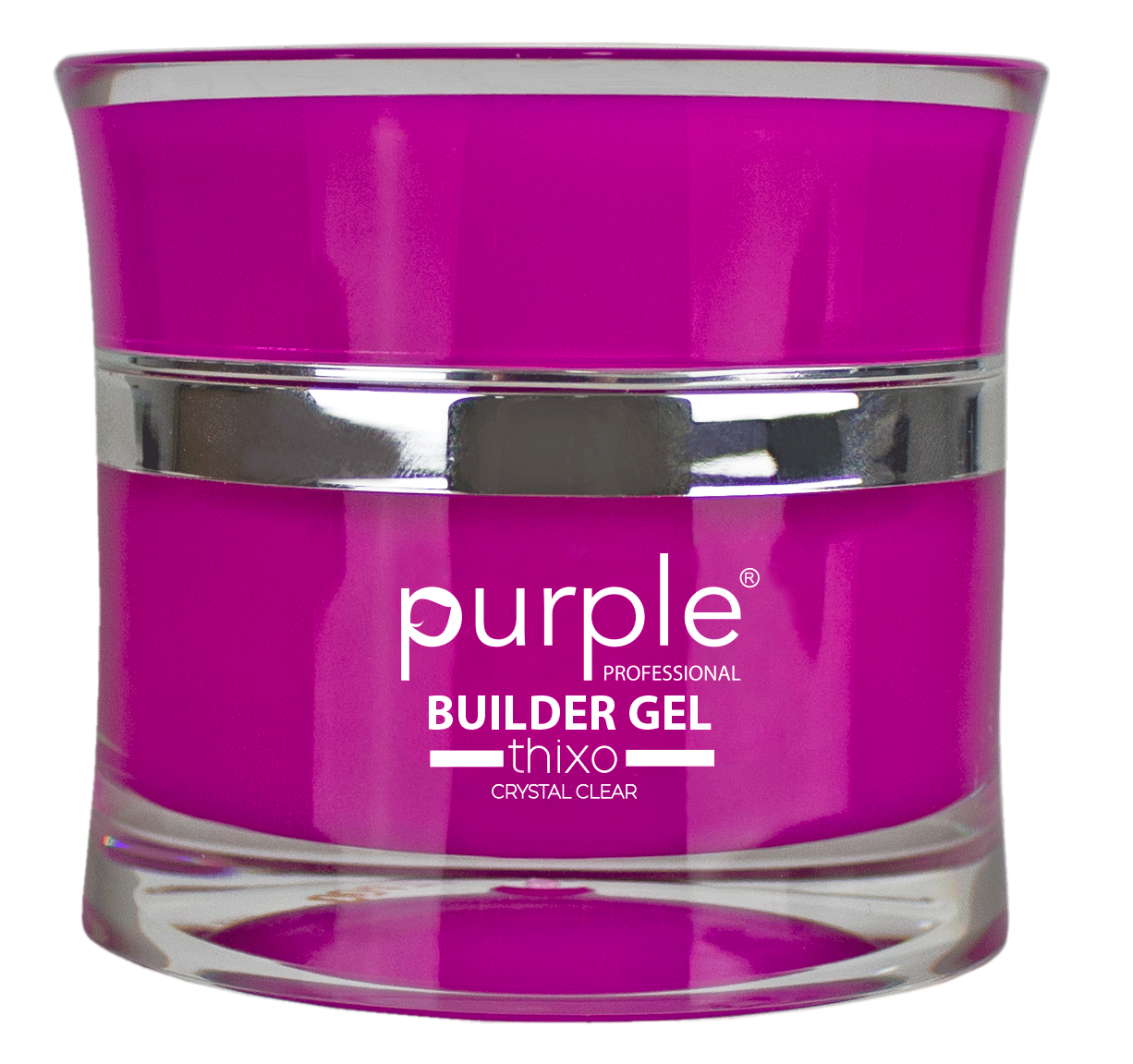 Builder Gel Thixo Crystal Clear - Pipa Cosmetics Purple Professional®