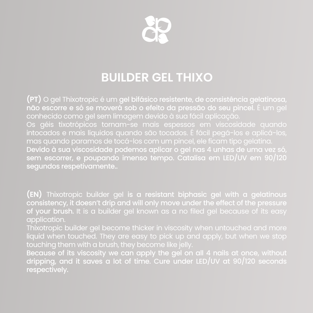 Builder Gel Thixo Masque Beige - Pipa Cosmetics Purple Professional®