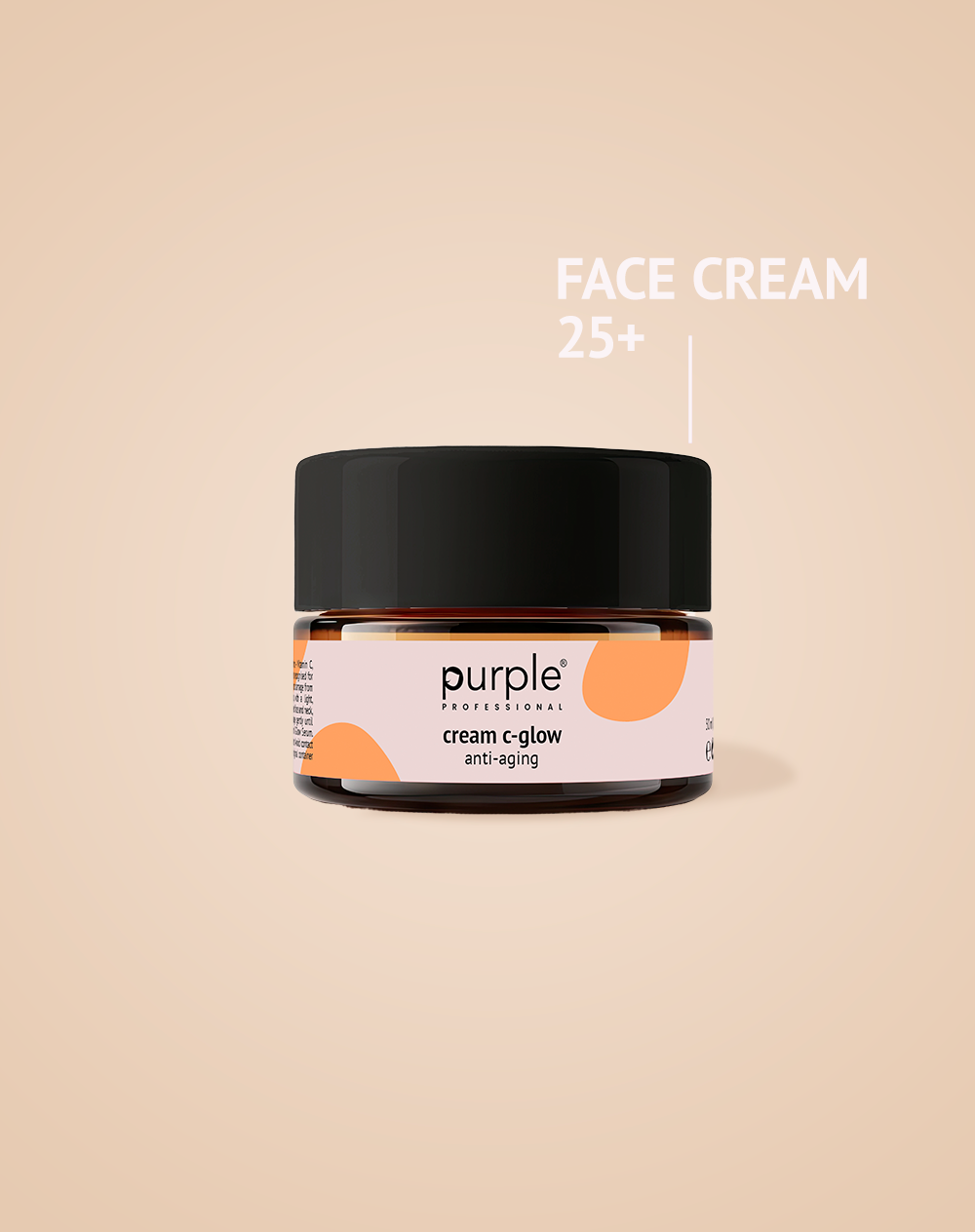 C-Glow Cream Anti-Aging - Pipa Cosmetics Purple Professional®