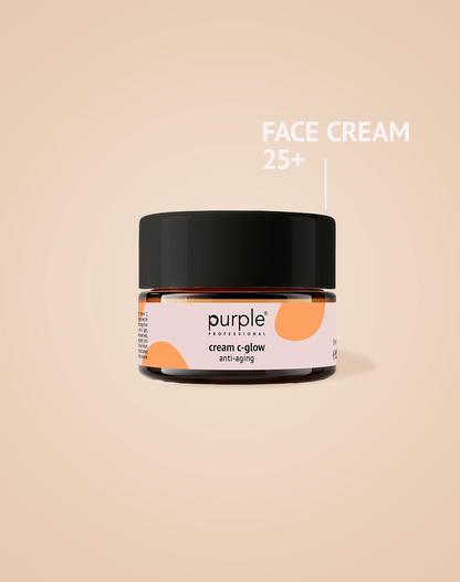 C-Glow Cream Anti-Aging - Pipa Cosmetics Purple Professional®