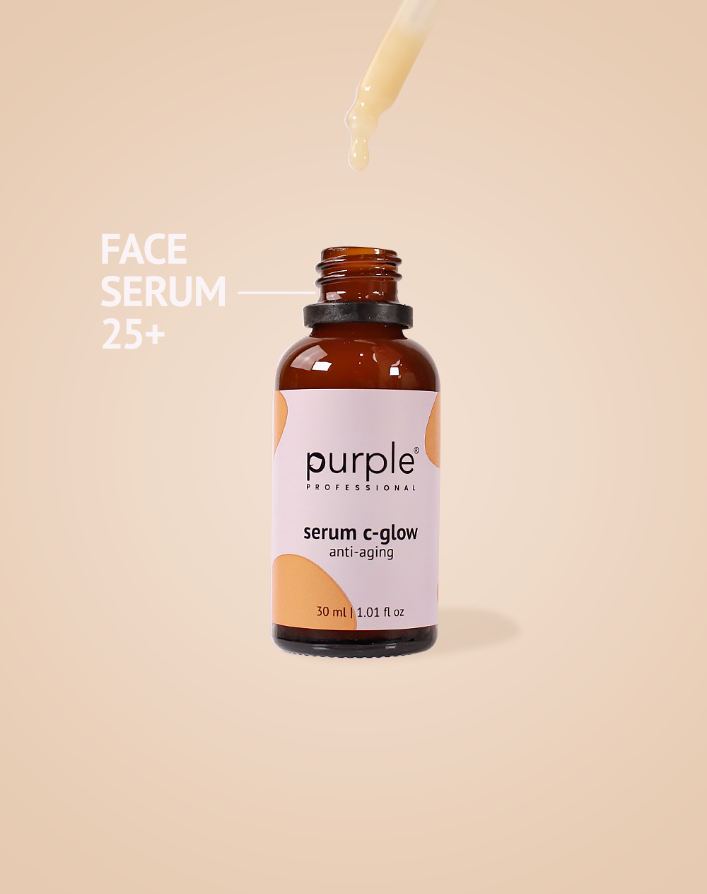 C-Glow Serum Anti-Aging - Pipa Cosmetics Purple Professional®