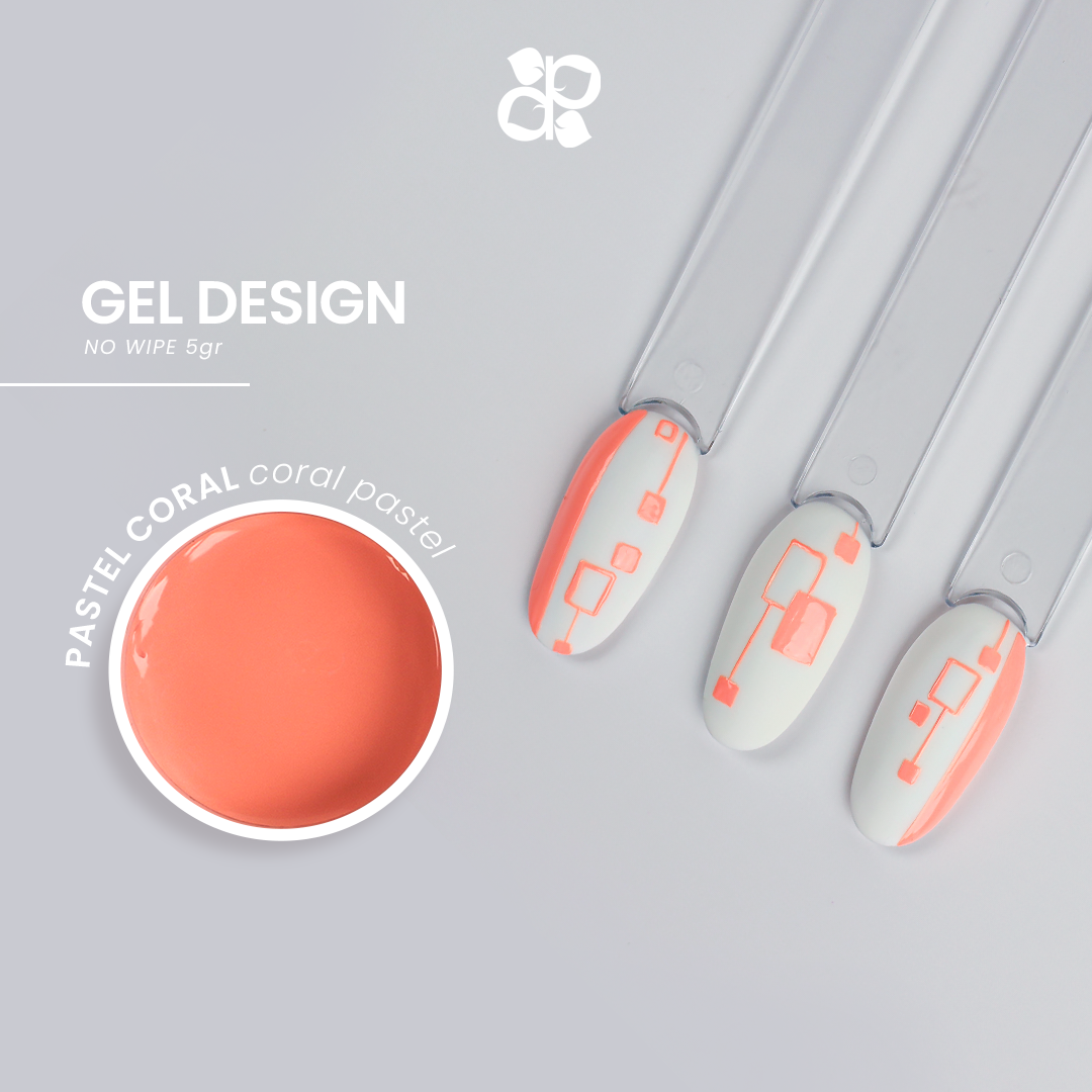 Gel Design Coral No Wipe