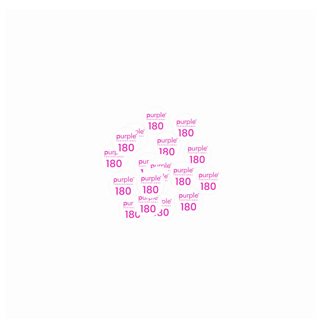 Circular Adhesive Refills 20mm Discs 180 - Pipa Cosmetics Purple Professional®