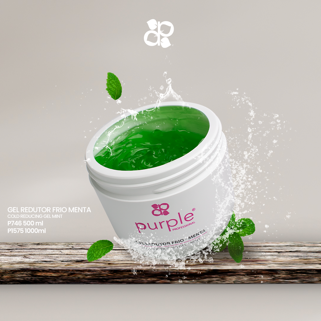 Cold Reducing Gel Mint 500ml - Pipa Cosmetics Purple Professional®