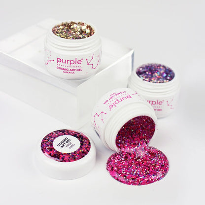 Cosmic Art Gel Blossom - Pipa Cosmetics Purple Professional®