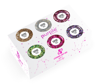 Cosmic Art Gel Blossom - Pipa Cosmetics Purple Professional®