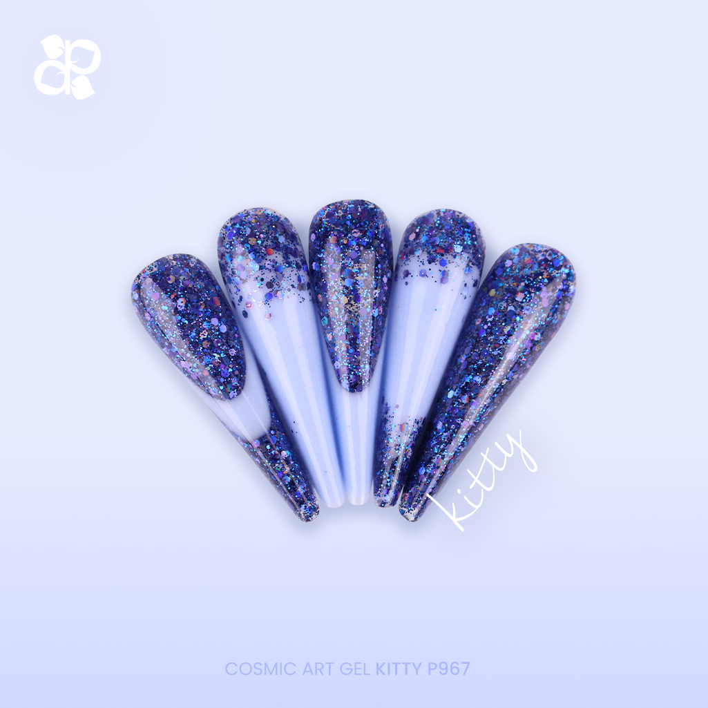 Cosmic Art Gel Kitty - Pipa Cosmetics Purple Professional®