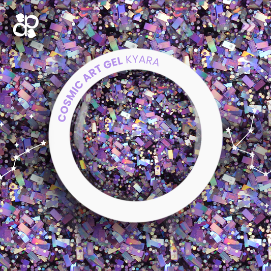Cosmic Art Gel Kyara - Pipa Cosmetics Purple Professional®