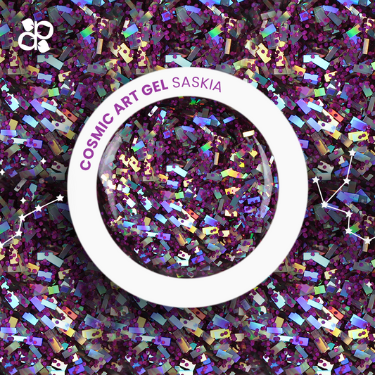 Cosmic Art Gel Saskia - Pipa Cosmetics Purple Professional®