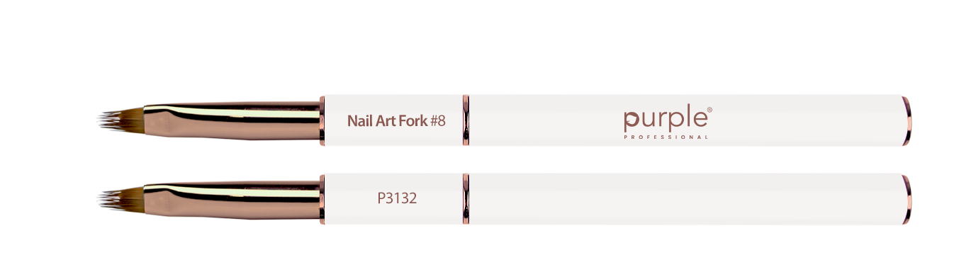 Fork Nail Art Brush #8 - Pipa Cosmetics