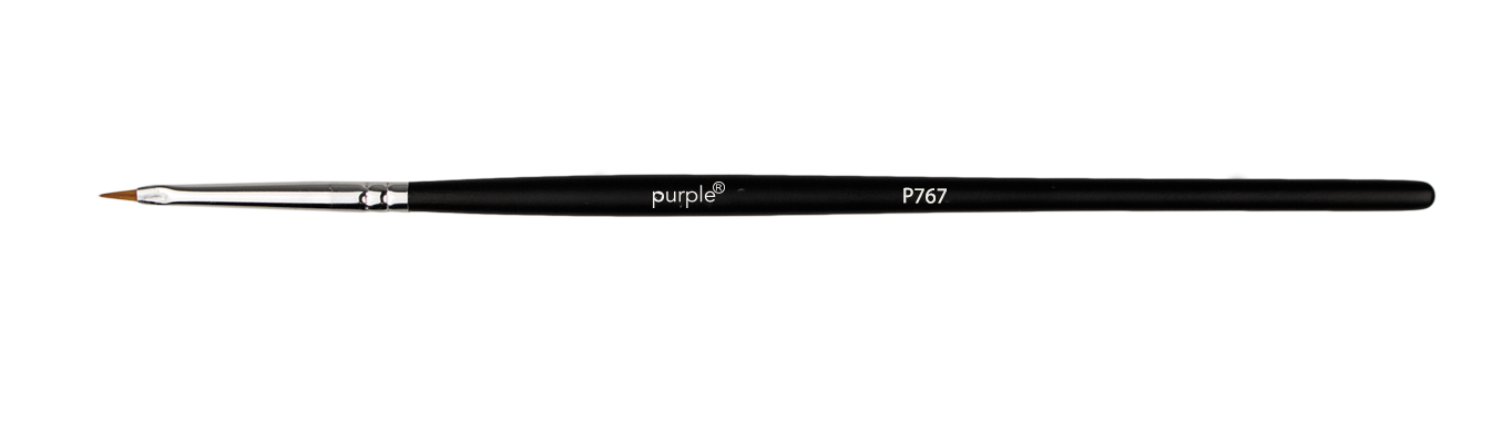 Design Brush Oval #11 (wooden handle) - Pipa Cosmetics Purple Professional®
