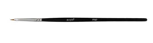 Design Brush Oval #11 (wooden handle) - Pipa Cosmetics Purple Professional®