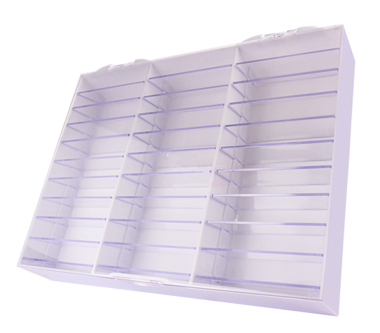 Display for Nail Art Tips (30 pieces) - Pipa Cosmetics Purple Professional®