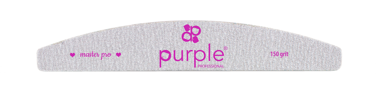 Disposable Files Master Pro 150 (30uni) - Pipa Cosmetics Purple Professional®