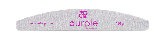 Disposable Files Master Pro 180 (30uni) - Pipa Cosmetics Purple Professional®