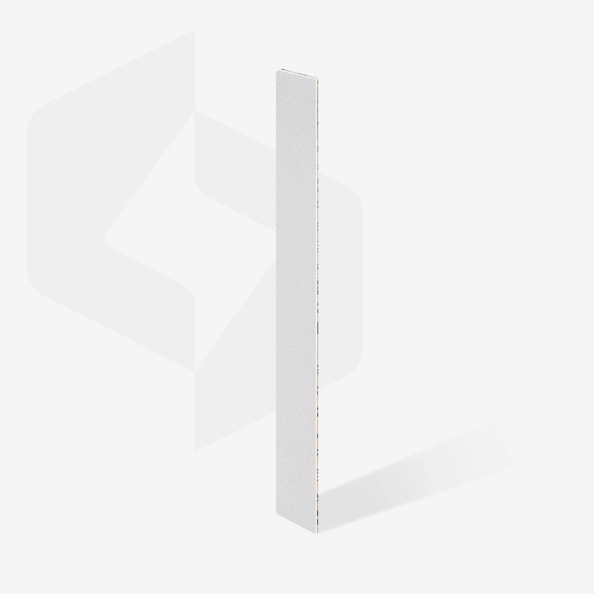 Disposable papmAm files white (soft foam layer) EXPERT 20 (25 units) - Pipa Cosmetics Staleks Pro