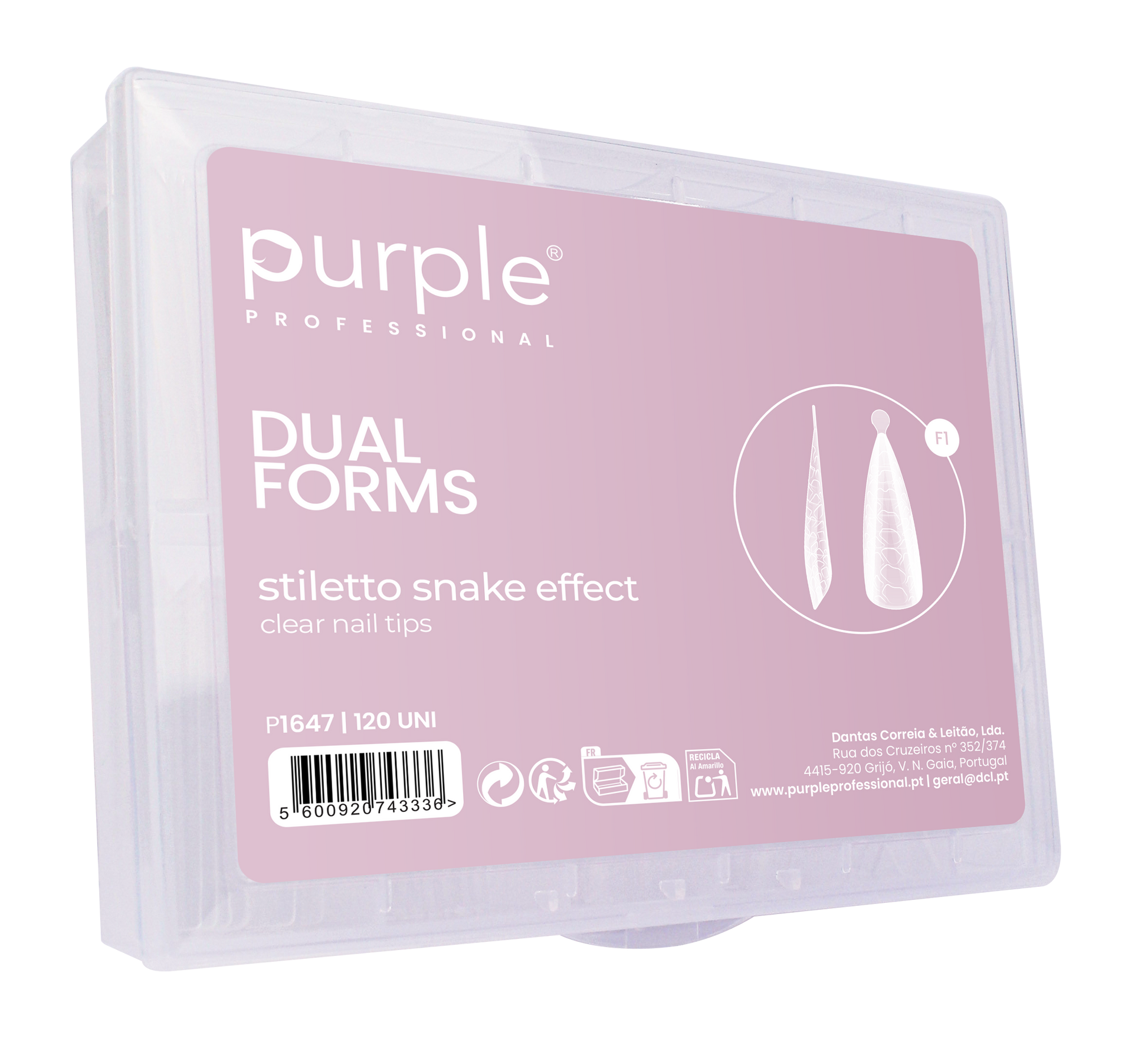 Dual Forms Stiletto Snake Effect - Pipa Cosmetics
