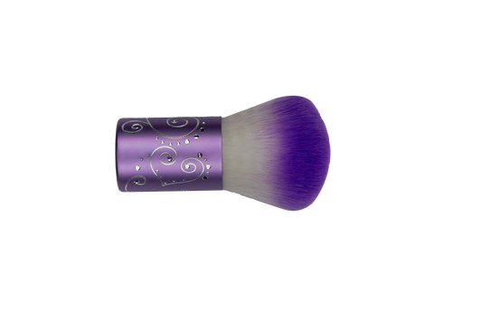 Dust Brush Metallic Decorated - Pipa Cosmetics Purple Professional®