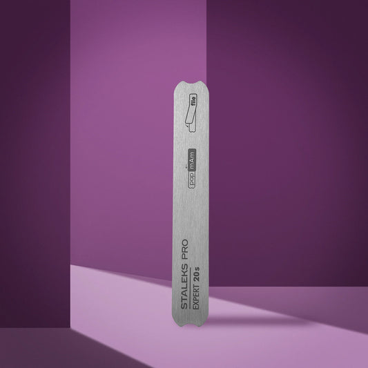 EXPERT 130 mm straight metal nail file (base) - Pipa Cosmetics Staleks Pro