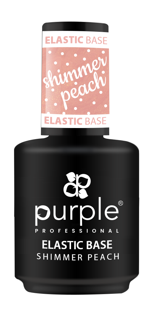 Elastic Base Shimmer Peach