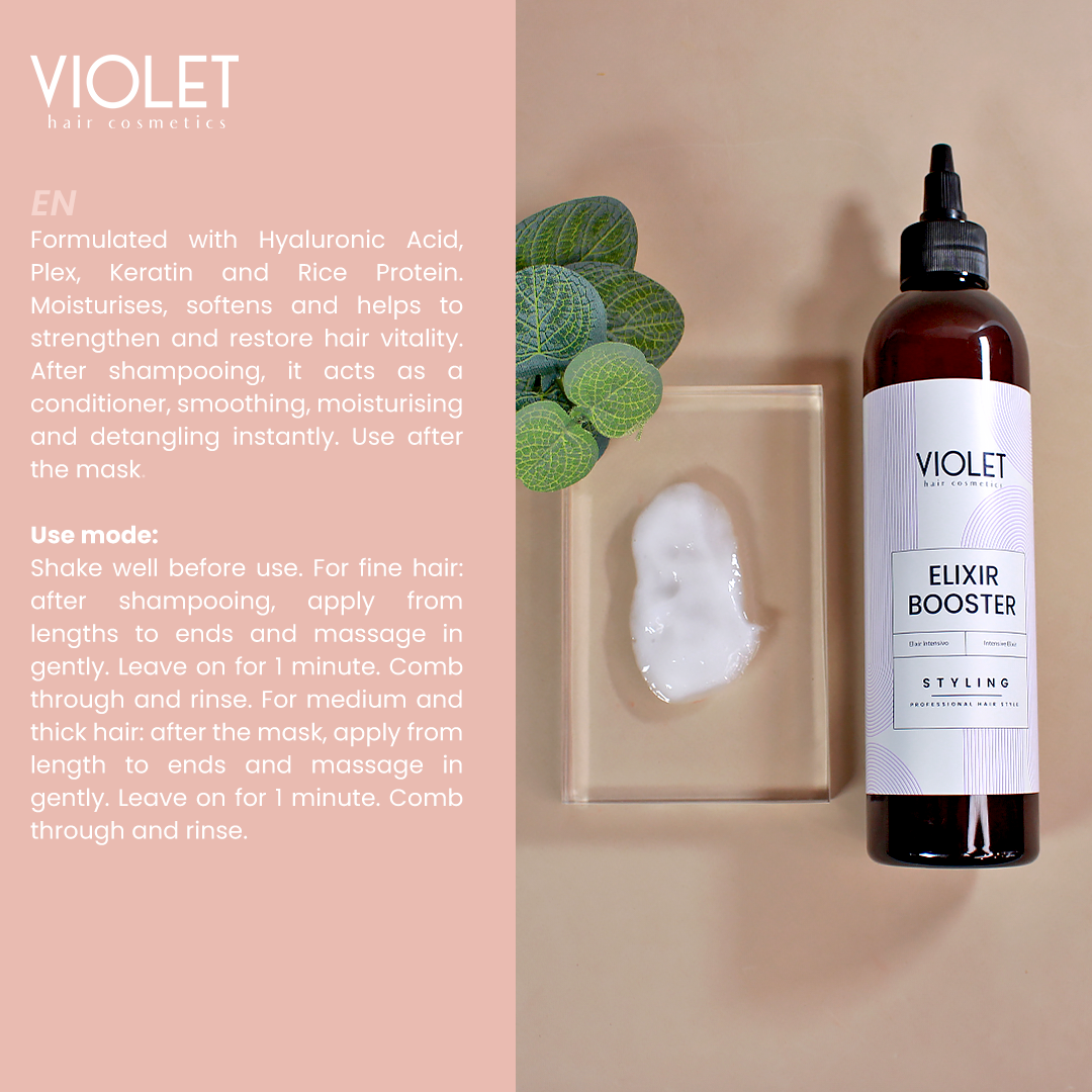 Elixir Booster - Pipa Cosmetics Violet Hair Cosmetics®
