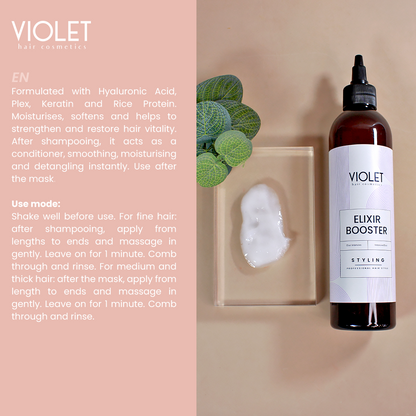 Elixir Booster - Pipa Cosmetics Violet Hair Cosmetics®