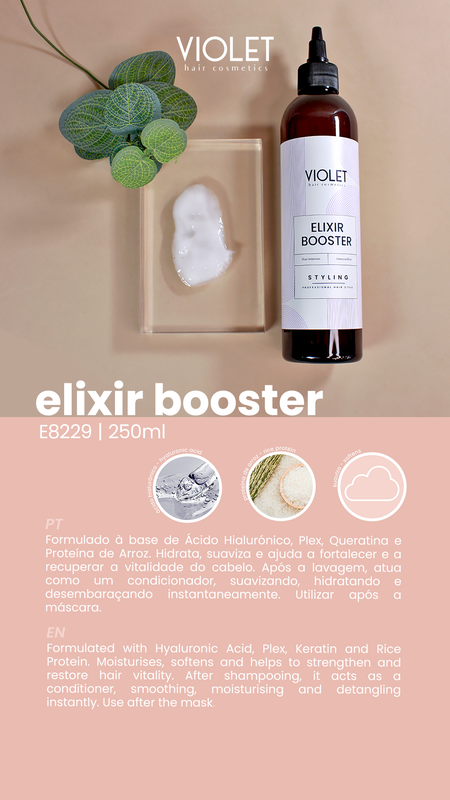 Elixir Booster - Pipa Cosmetics Violet Hair Cosmetics®
