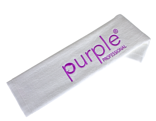 Embroidered Towel - Pipa Cosmetics Purple Professional®