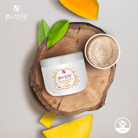 Exfoliating Cream Mango - Vegan - Pipa Cosmetics Purple Professional®