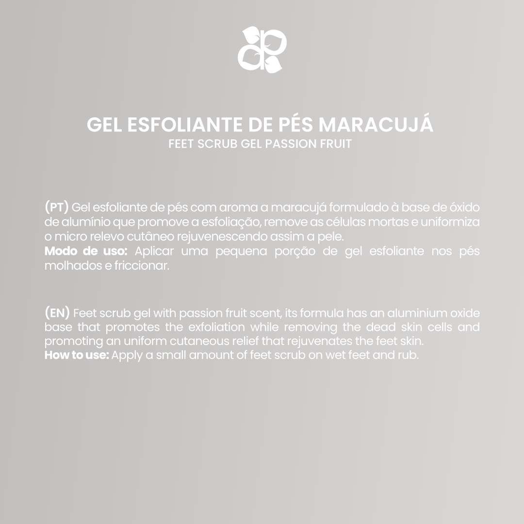 Foot Scrub Passion Fruit - Pipa Cosmetics Purple Professional®