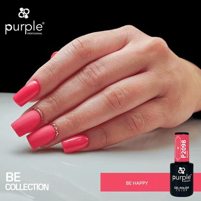 Gel Polish Be Happy - Pipa Cosmetics Purple Professional®