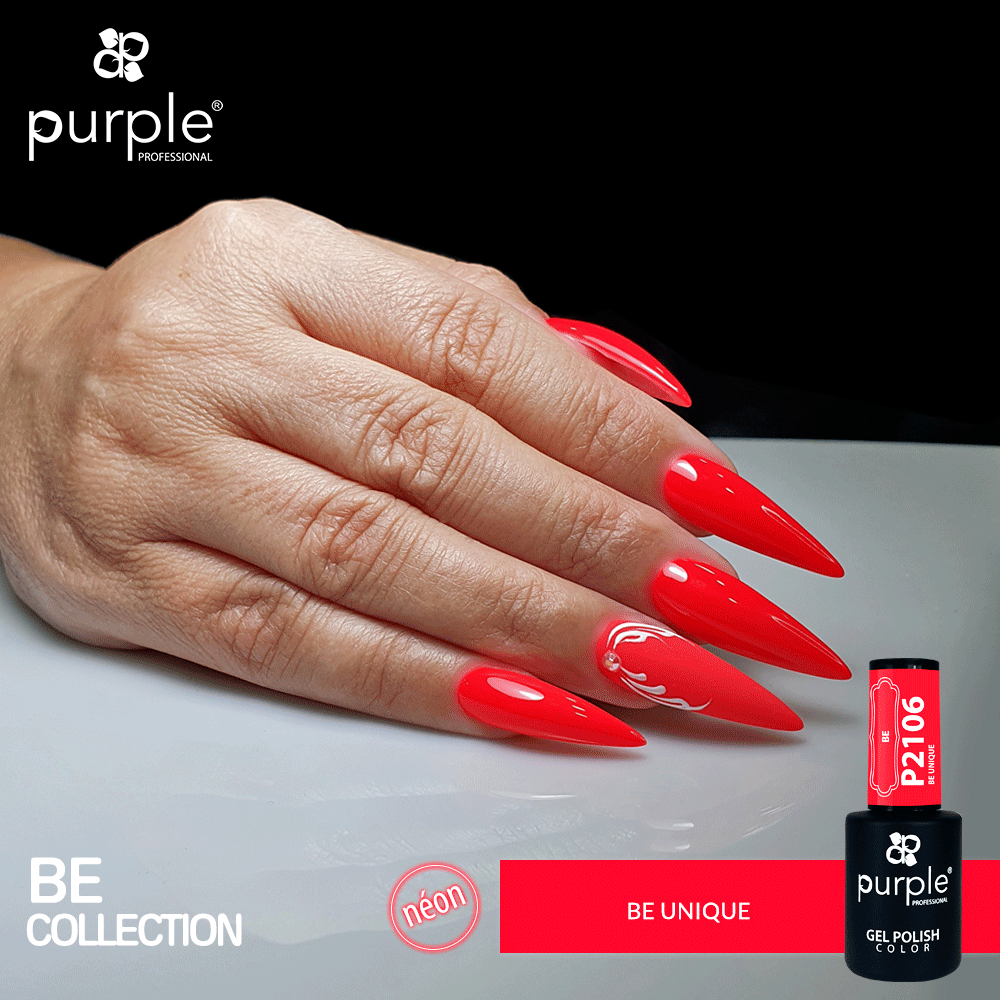 Gel Polish Be Unique - Pipa Cosmetics Purple Professional®