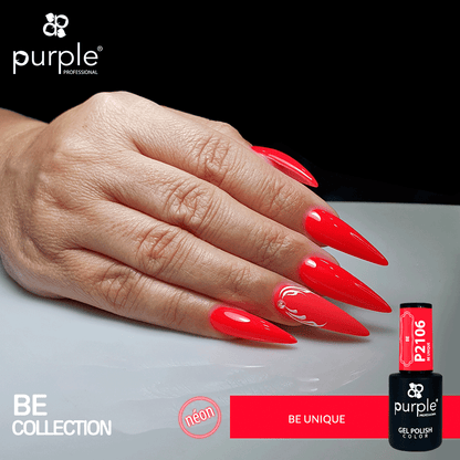 Gel Polish Be Unique - Pipa Cosmetics Purple Professional®