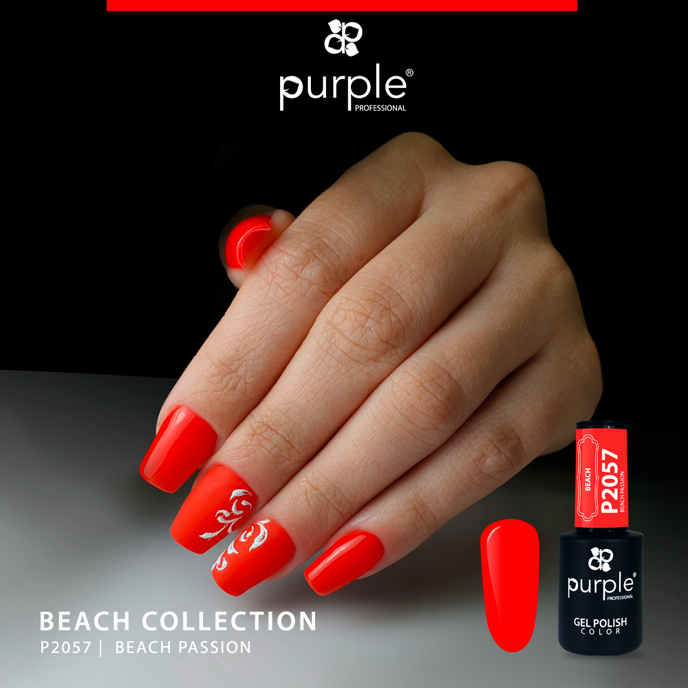 Gel Polish Beach Passion - Pipa Cosmetics Purple Professional®