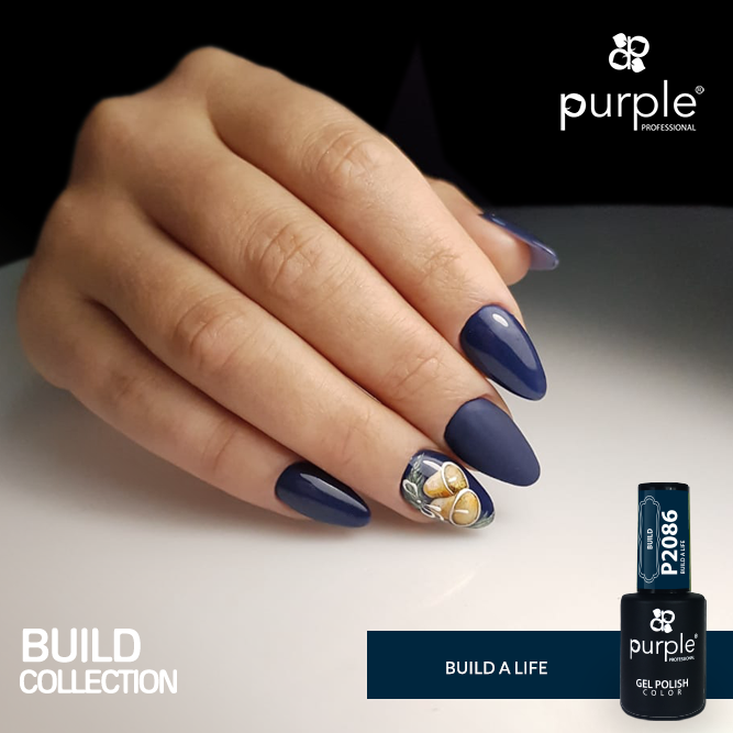 Gel Polish Build a Life - Pipa Cosmetics Purple Professional®