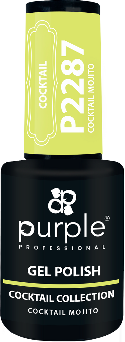 Gel Polish Cocktail Mojito - Pipa Cosmetics Purple Professional®