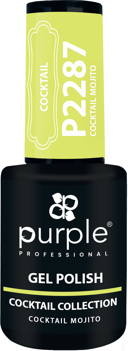 Gel Polish Cocktail Mojito - Pipa Cosmetics Purple Professional®