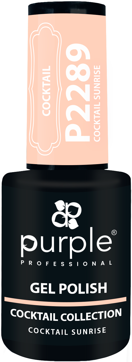 Gel Polish Cocktail Sunrise - Pipa Cosmetics Purple Professional®