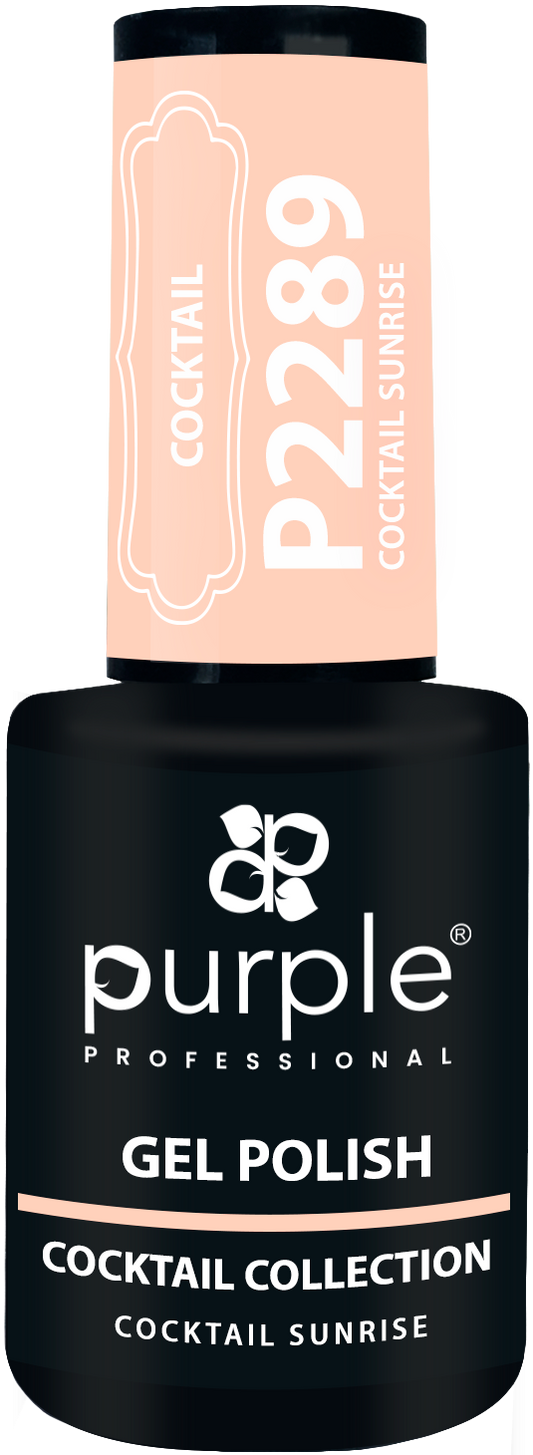Gel Polish Cocktail Sunrise - Pipa Cosmetics Purple Professional®