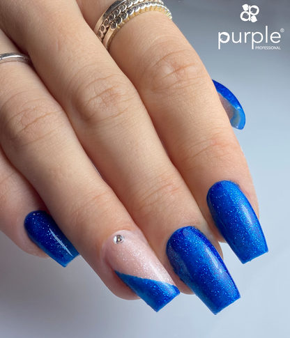 Gel Polish Completely Friendly  glitter - Pipa Cosmetics Purple Professional®