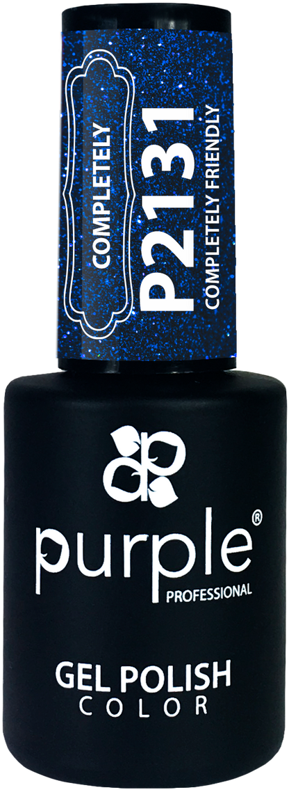 Gel Polish Completely Friendly  glitter - Pipa Cosmetics Purple Professional®