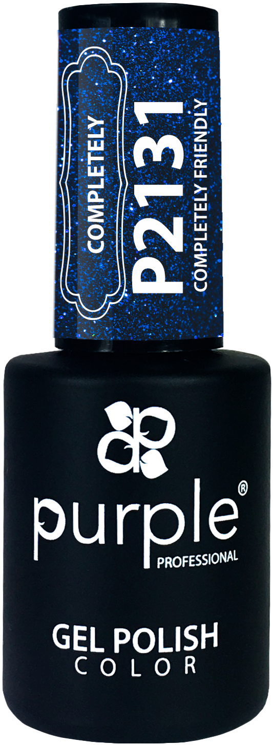 Gel Polish Completely Friendly  glitter - Pipa Cosmetics Purple Professional®