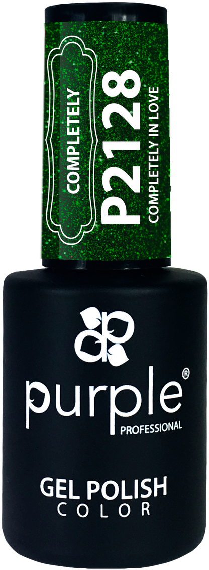 Gel Polish Completely in Love  glitter - Pipa Cosmetics Purple Professional®