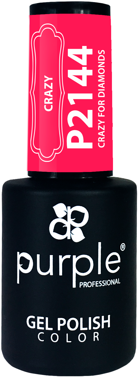 Gel Polish Crazy for Diamonds - Pipa Cosmetics Purple Professional®