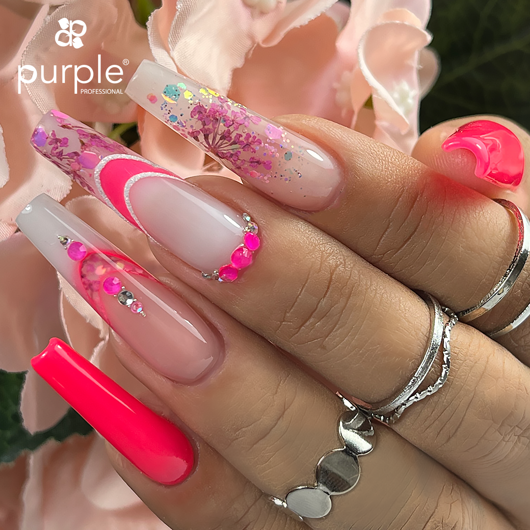 Gel Polish Crazy for Diamonds - Pipa Cosmetics Purple Professional®