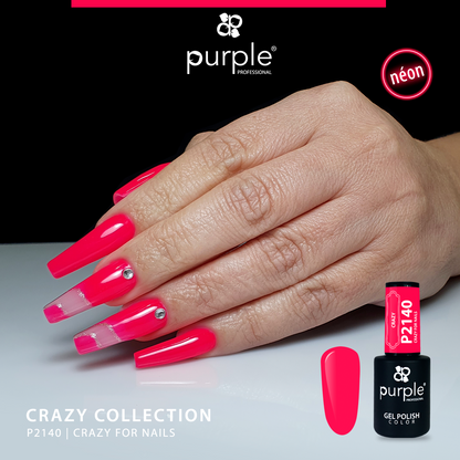 Gel Polish Crazy for Nails - Pipa Cosmetics Purple Professional®