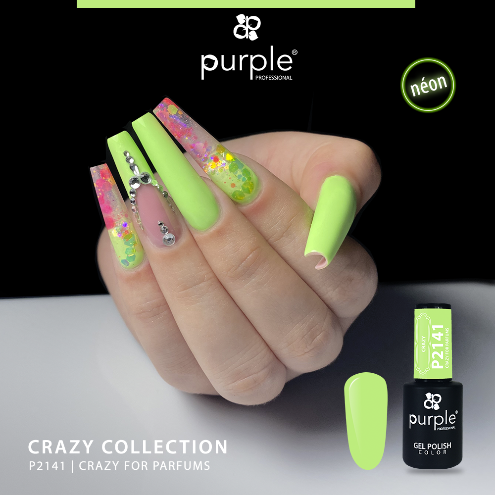 Gel Polish Crazy for Parfums - Pipa Cosmetics Purple Professional®